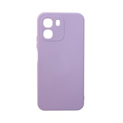 Capa de Silicone com Moldura de Câmera para Oppo A6 4G/Oppo A6 5G/Oppo A6x 4G/Oppo A6x 5G Roxo